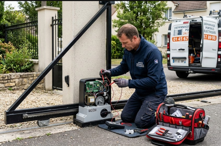  dépannage de moteurs de portails